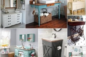 10 DIY Bathroom Vanity Designs