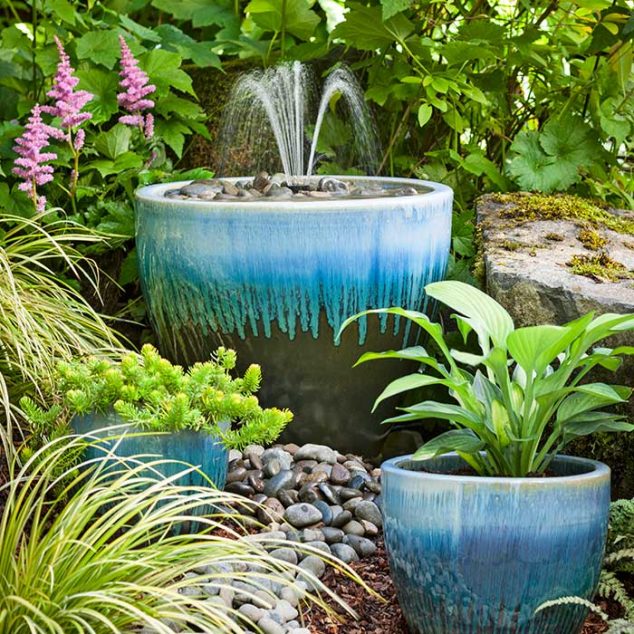 How to Turn Broken Flower Pots Into Incredible Water Fountain