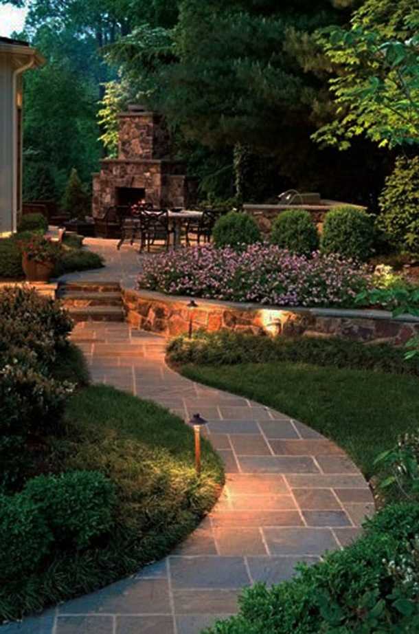 Modern Garden Walkways for Home Outdoor Sitting