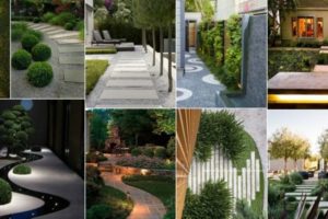 Modern Garden Walkways for Home Outdoor Sitting