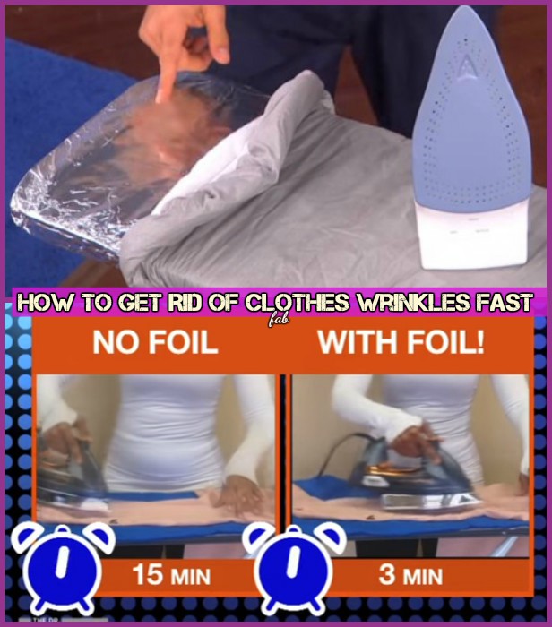 Get Rid of Clothes Wrinkles Fast