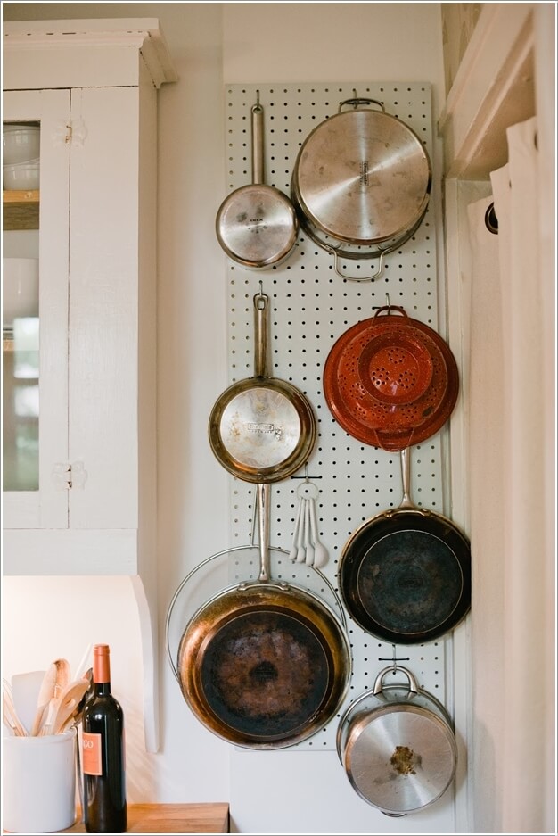 Clever Ideas to Store Pots and Pans